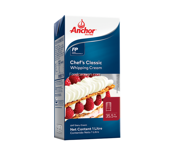 Anchor Chef's Classic Whipping Cream 1L